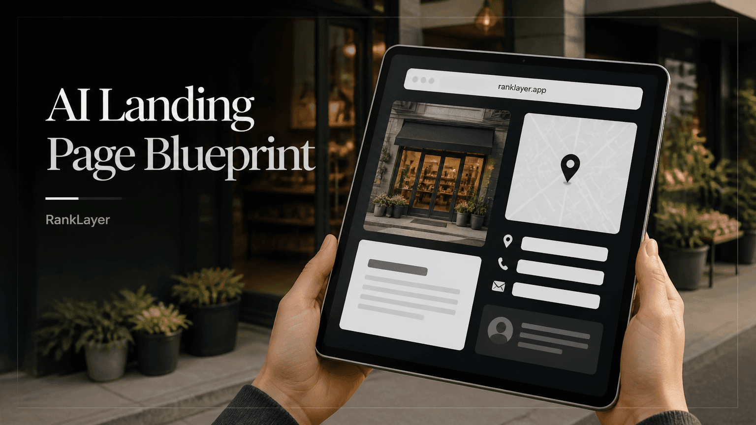 The 10-Minute AI Landing Page Blueprint for Local Businesses