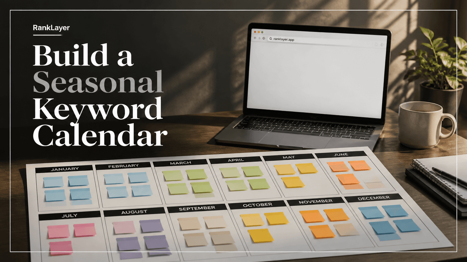 Build a 12-Month Seasonal Keyword Calendar to Get Cited by ChatGPT, Gemini, and Perplexity