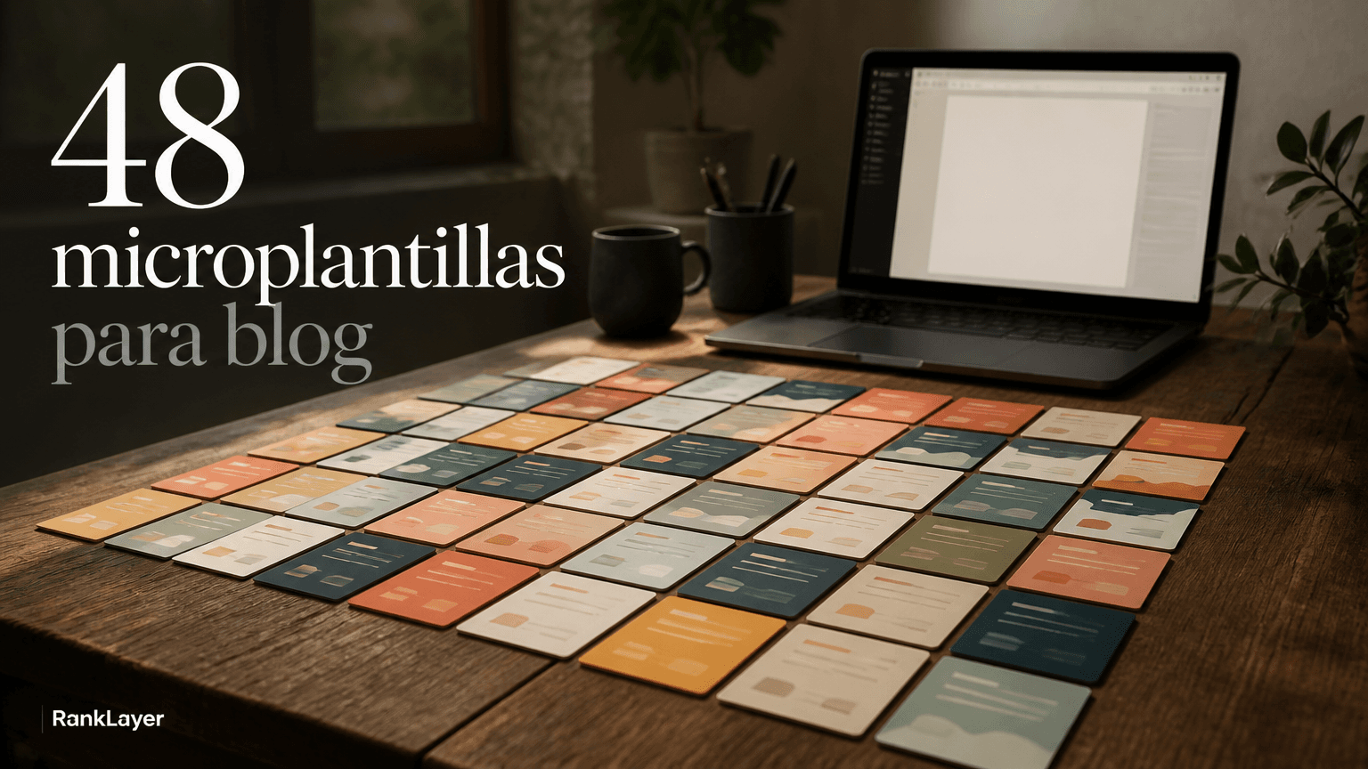48 microplantillas para alimentar un blog automático con IA