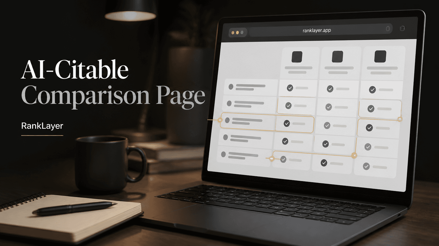 Anatomy of an AI-Citable Comparison Page: 7 Elements Small Businesses Must Include