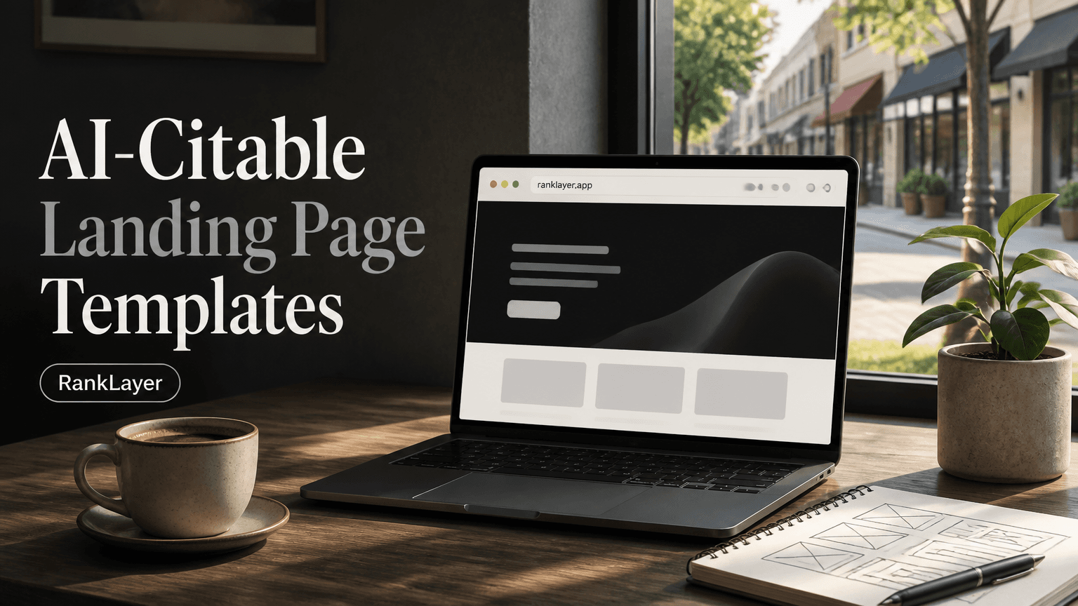 10 Plug-and-Play AI-Citable Landing Page Templates for Local Businesses
