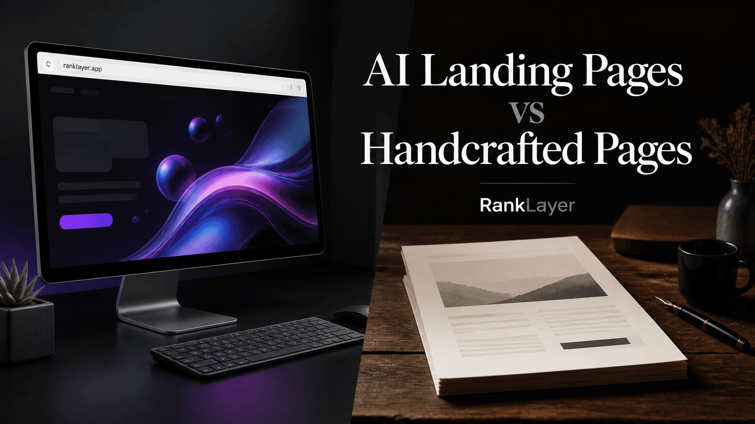 How to Choose Between Automated Daily AI Landing Pages and Handcrafted Evergreen Pages