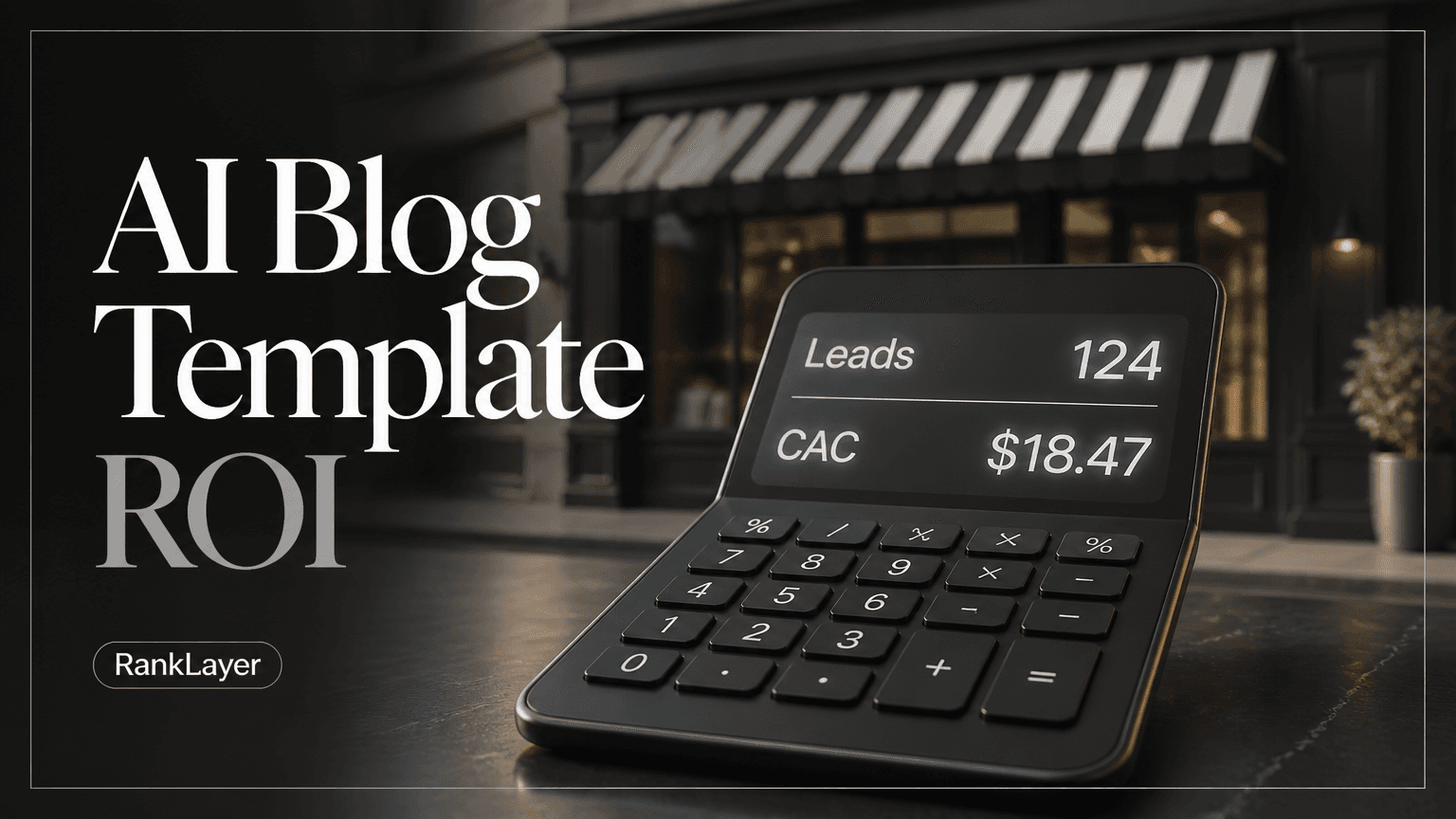 Automatic AI Blog Template ROI Calculator: How to Choose Templates That Cut CAC