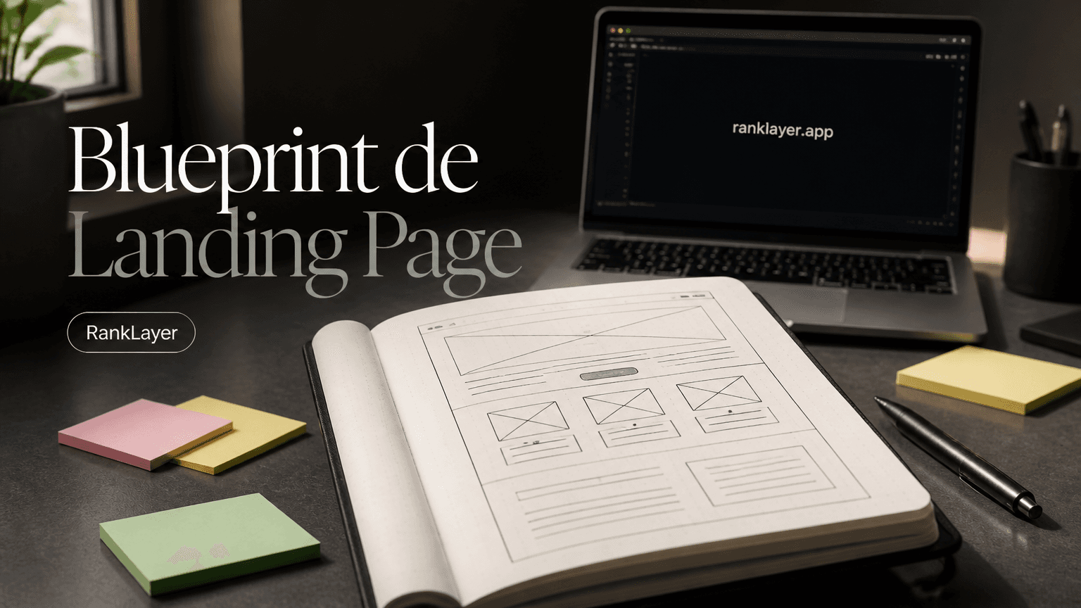 Blueprint preenchível de landing page para e-commerce ser citado por ChatGPT, Gemini e Perplexity