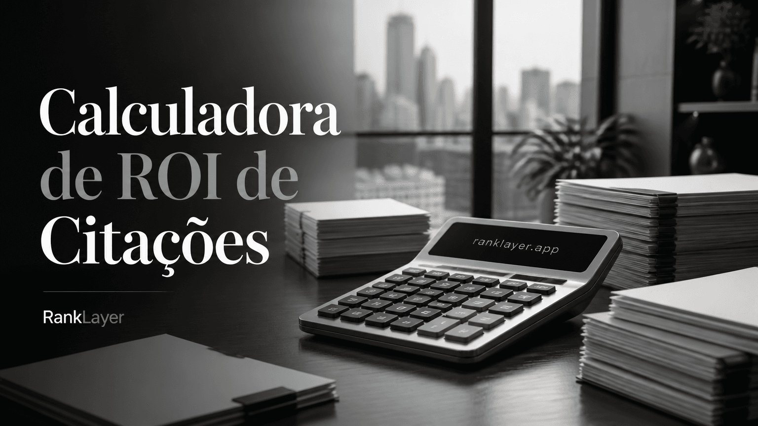 Calculadora de ROI de Citações em IA: páginas de alternativas devem vir primeiro?