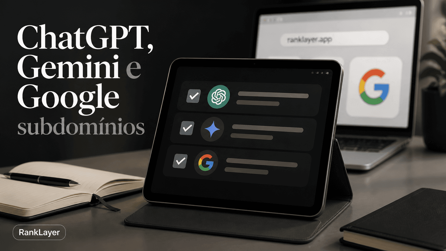 ChatGPT, Gemini e Google tratam subdomínios de forma diferente?