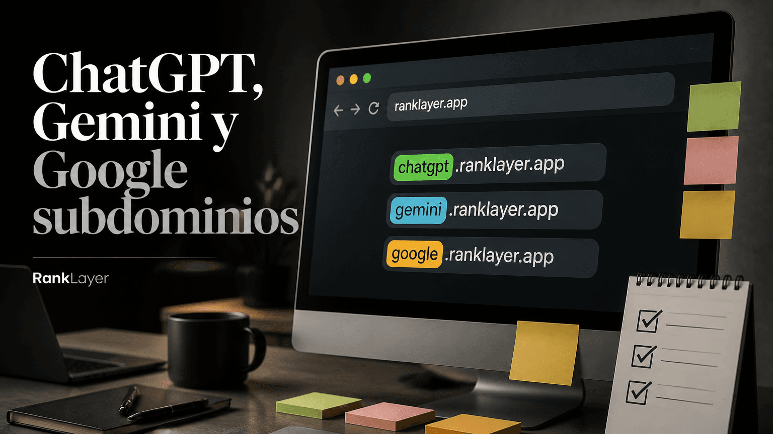 ¿ChatGPT, Gemini y Google tratan los subdominios de forma diferente?