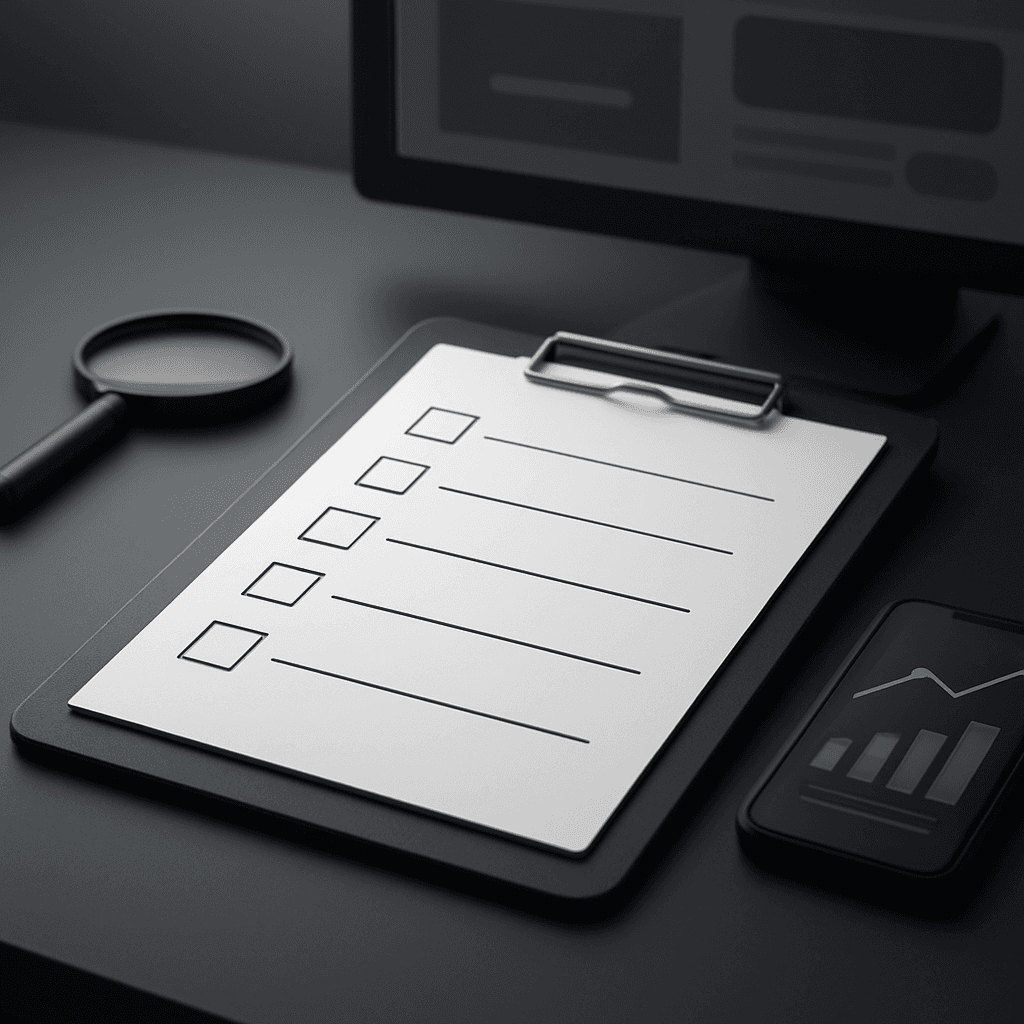 Checklist técnico para verificar se um blog automático com IA está pronto para SEO