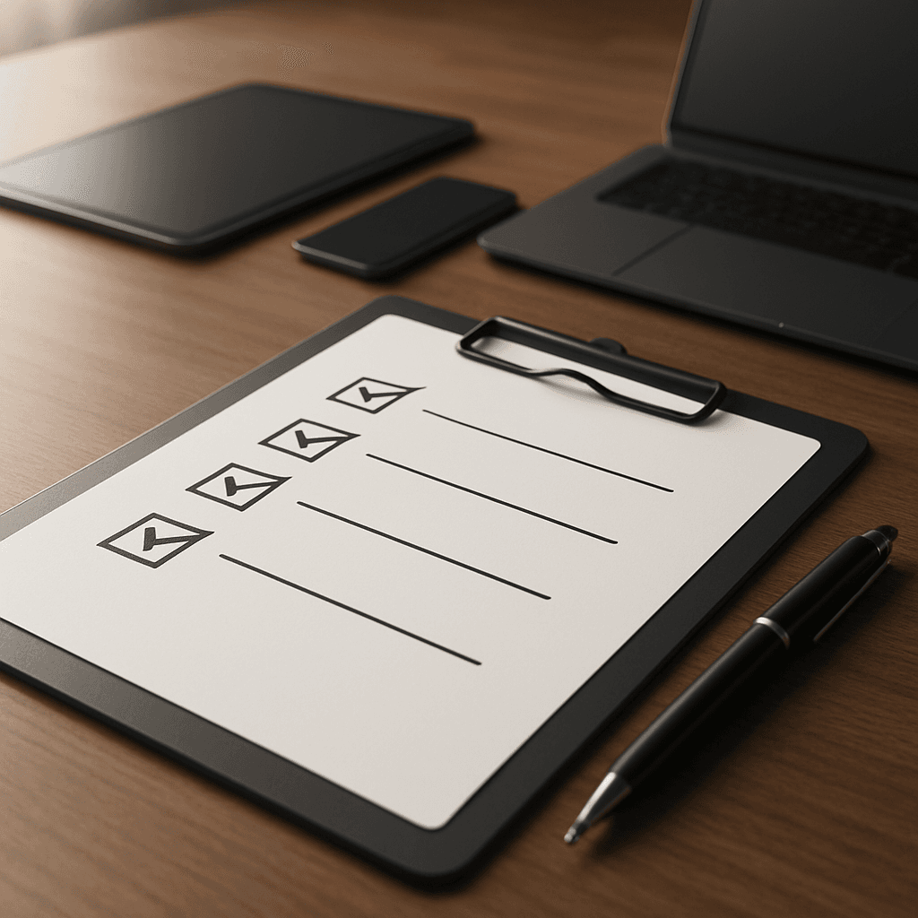 Checklist do comprador para segurança e SLA em blog automático com IA