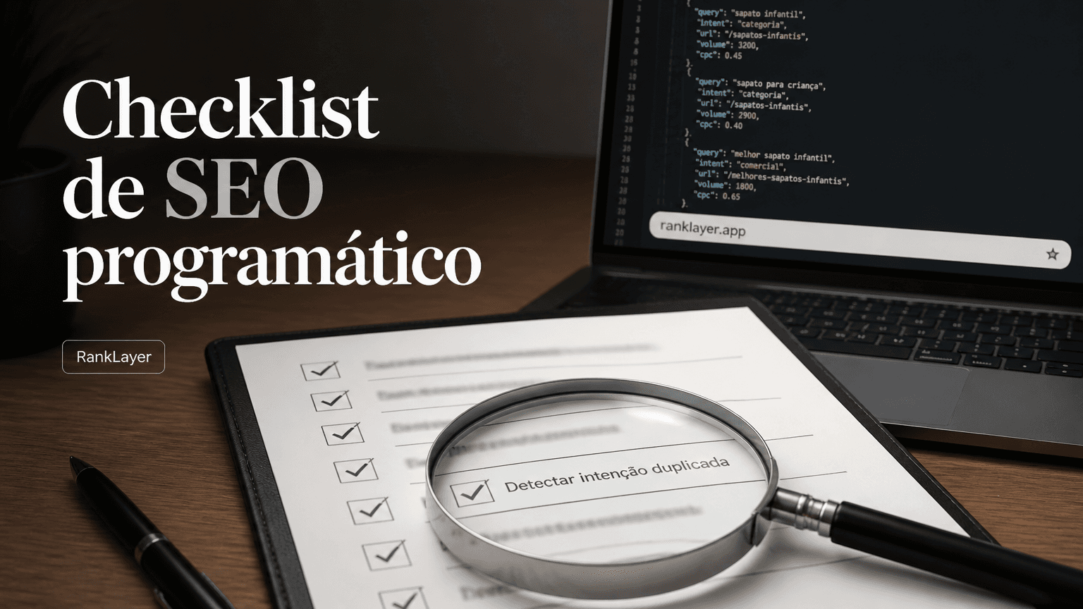 Checklist pre-lanzamiento de SEO programático: detecta intención duplicada y escala con seguridad