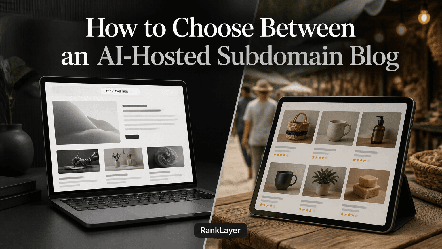 How to Choose Between an AI-Hosted Subdomain Blog and Marketplace Listings