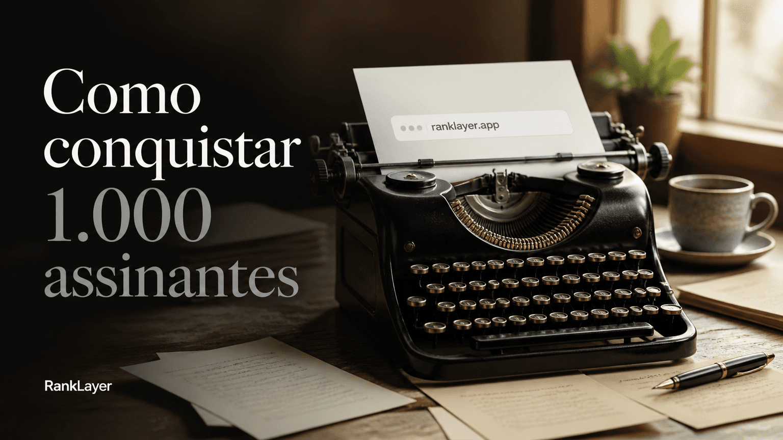 Como construir sua primeira lista de 1.000 assinantes usando um blog automático de IA, sem site