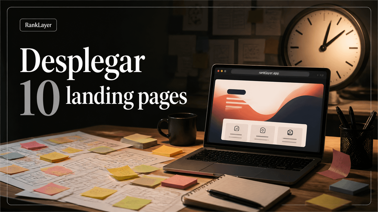 Cómo desplegar 10 landing pages para un evento en 48 horas sin tener sitio web