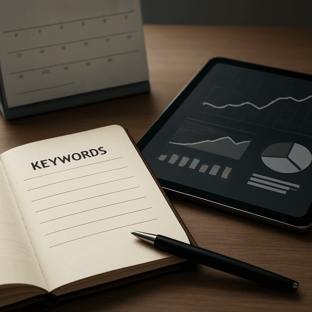 Cómo elegir las primeras 10 palabras clave para un blog automático con IA