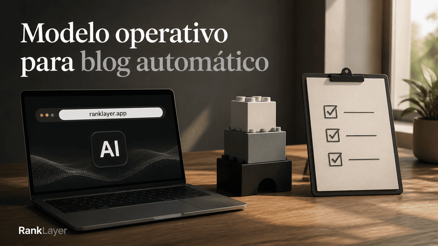 Cómo elegir el modelo operativo correcto para un blog automático con IA