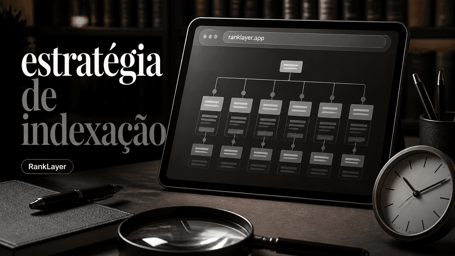Como escolher a estratégia de indexação para um blog automático com IA