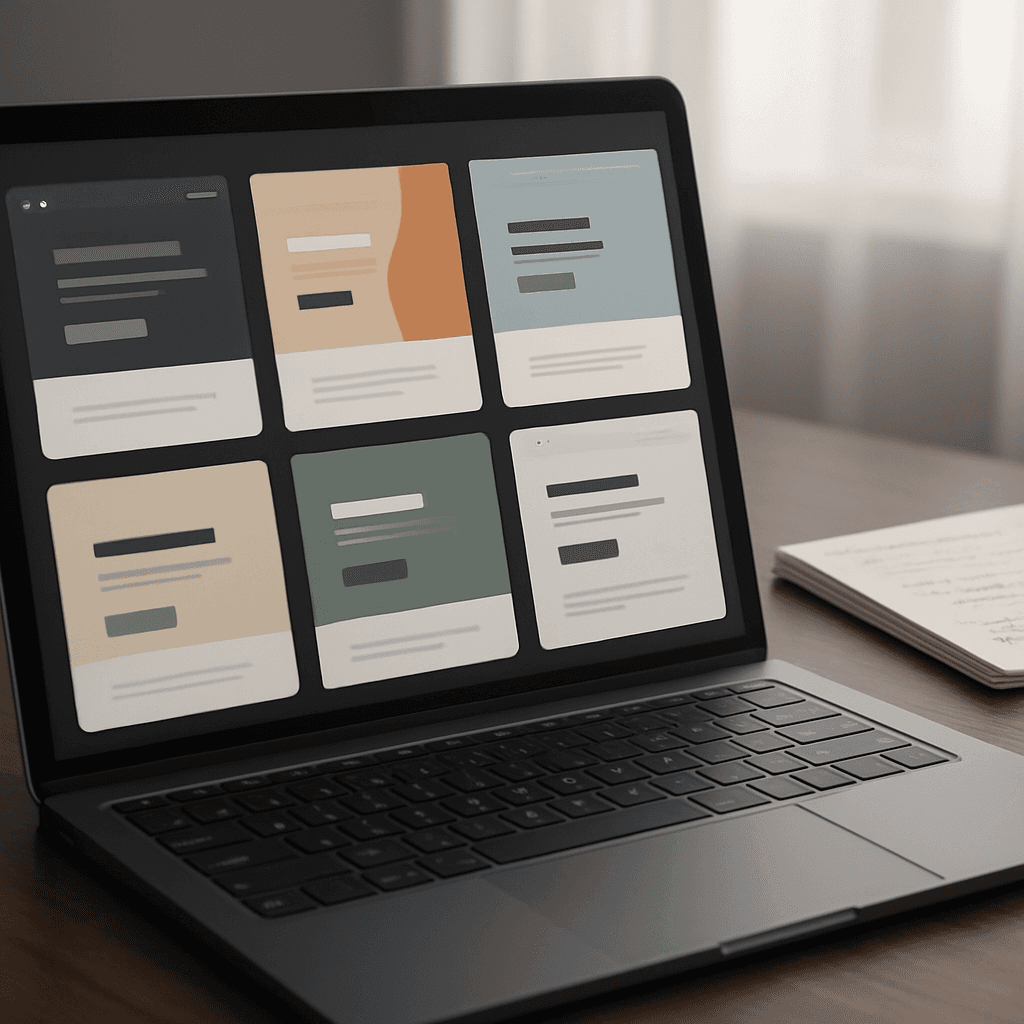 Como escolher os melhores templates automáticos de landing page para promoções de curta duração