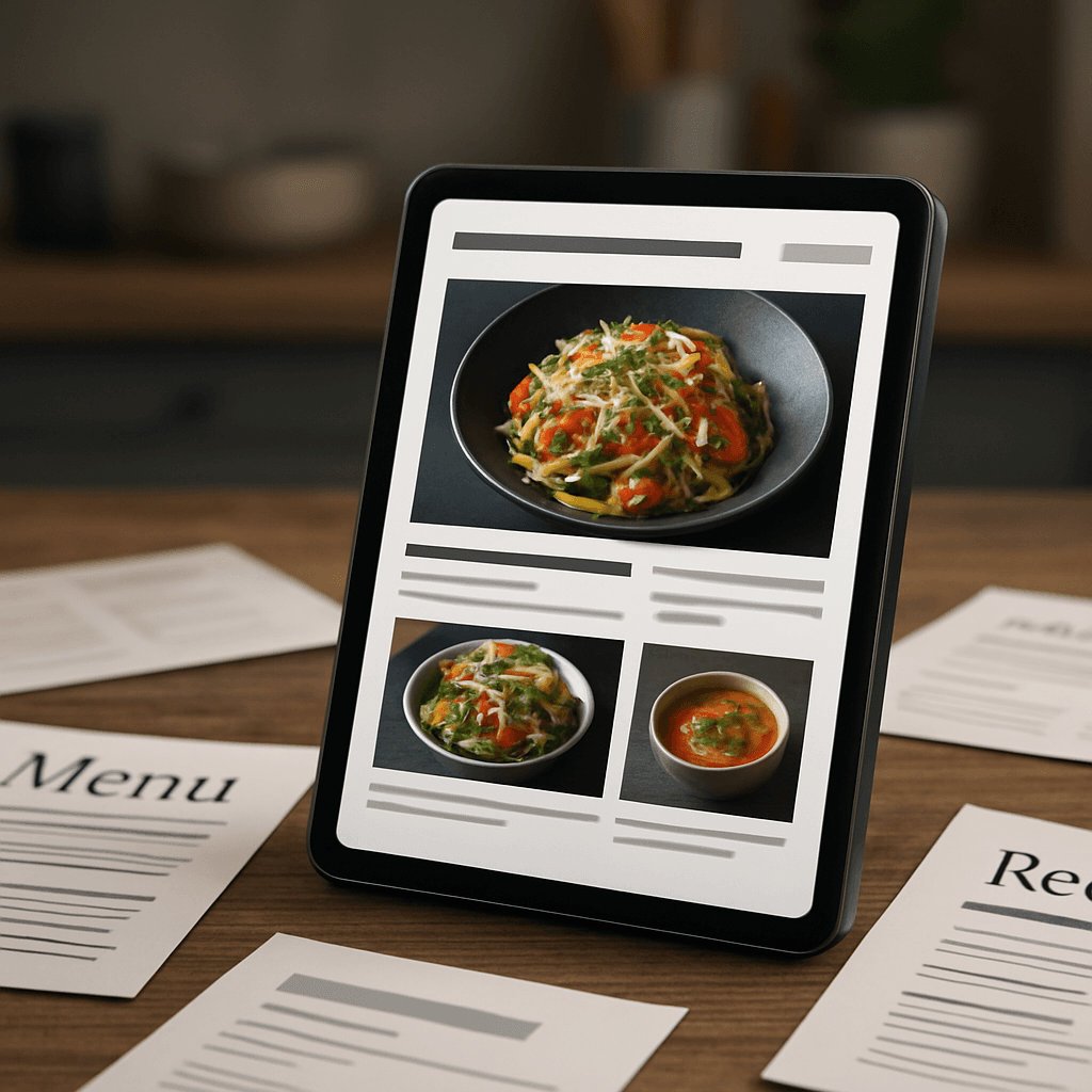 Como escolher o mix automático de conteúdo para restaurantes: blog diário com IA, páginas de nicho e páginas de alternativas