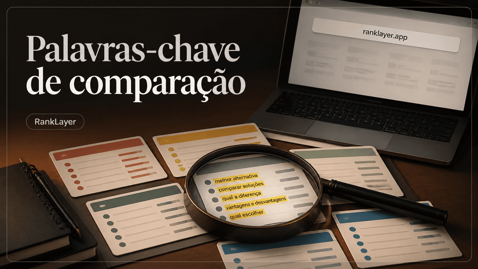 Como escolher palavras-chave de comparação para marketplaces e conquistar Google e IAs