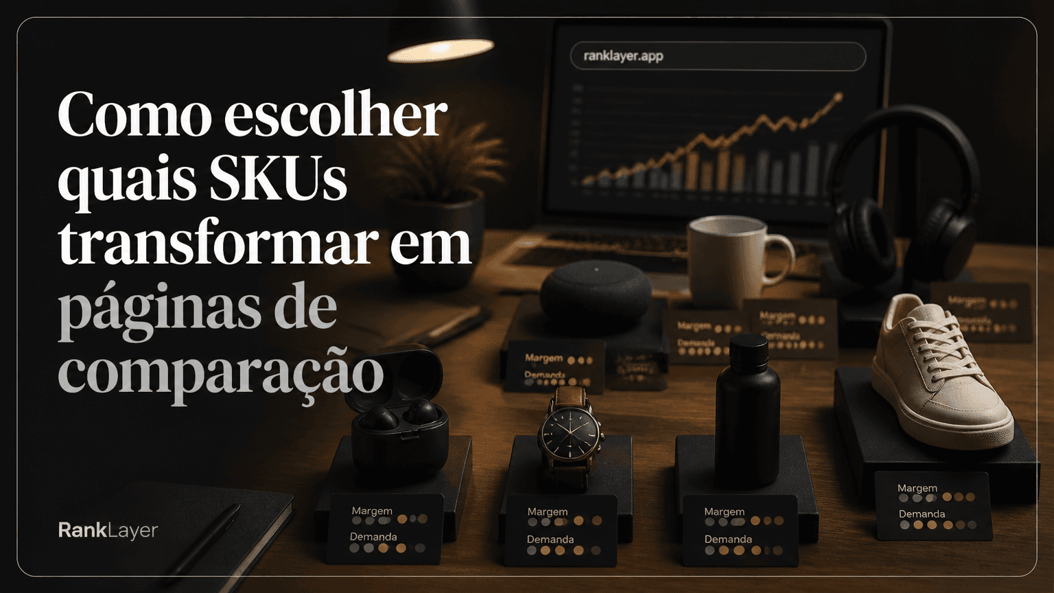 Como escolher quais SKUs transformar em páginas de comparação de alta conversão