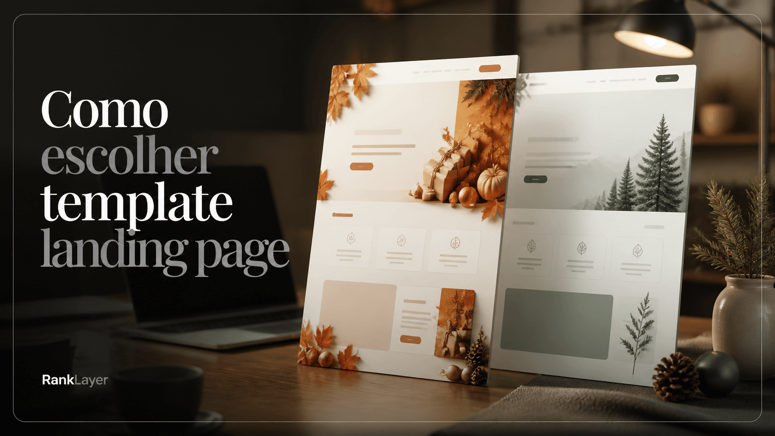 Como escolher o melhor template de landing page citável por IA: estratégia sazonal ou evergreen