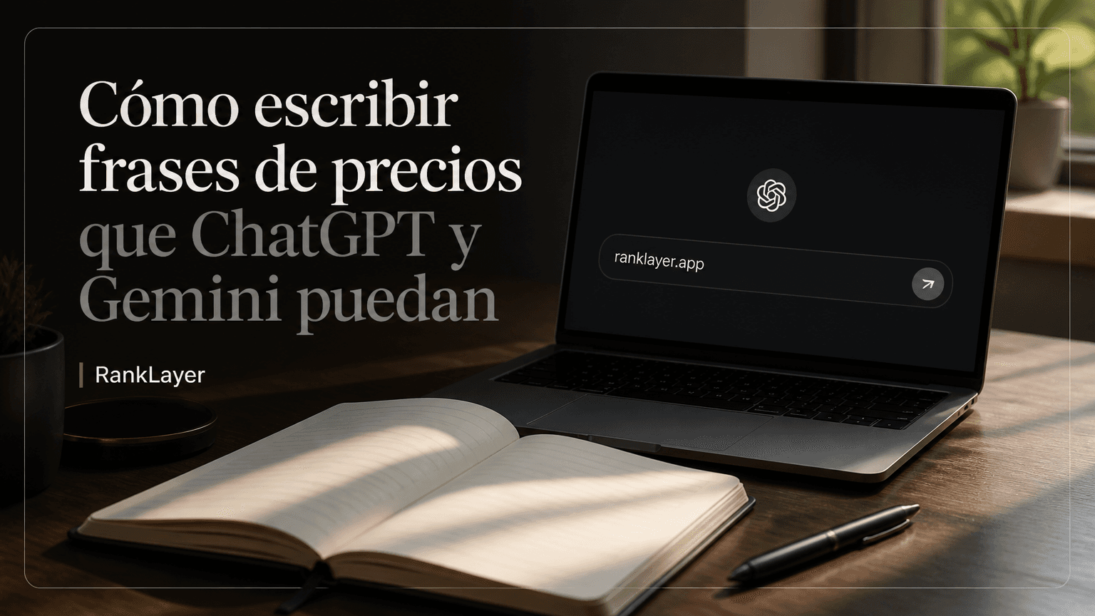 Cómo escribir frases de precios que ChatGPT y Gemini puedan citar