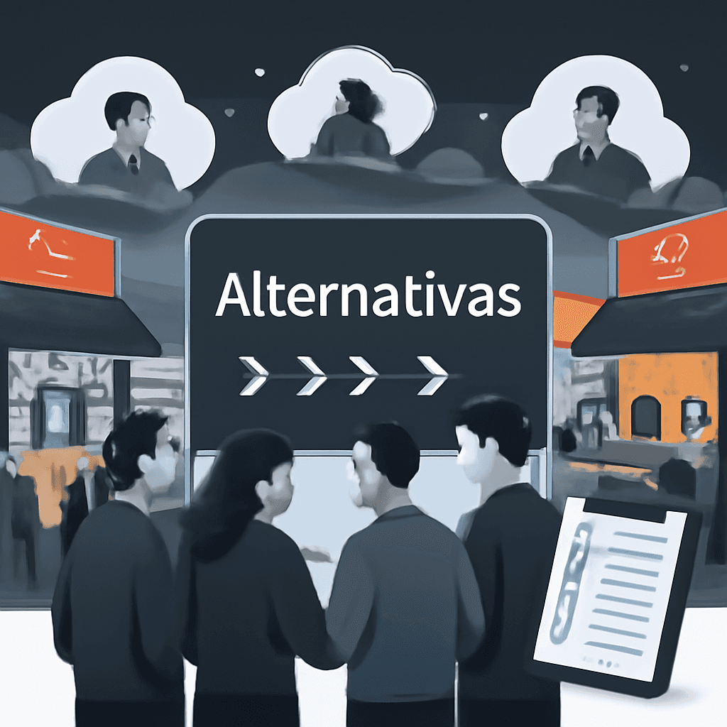 Como ler sinais de busca 'alternativa ao' e capturar usuários prontos para trocar de SaaS