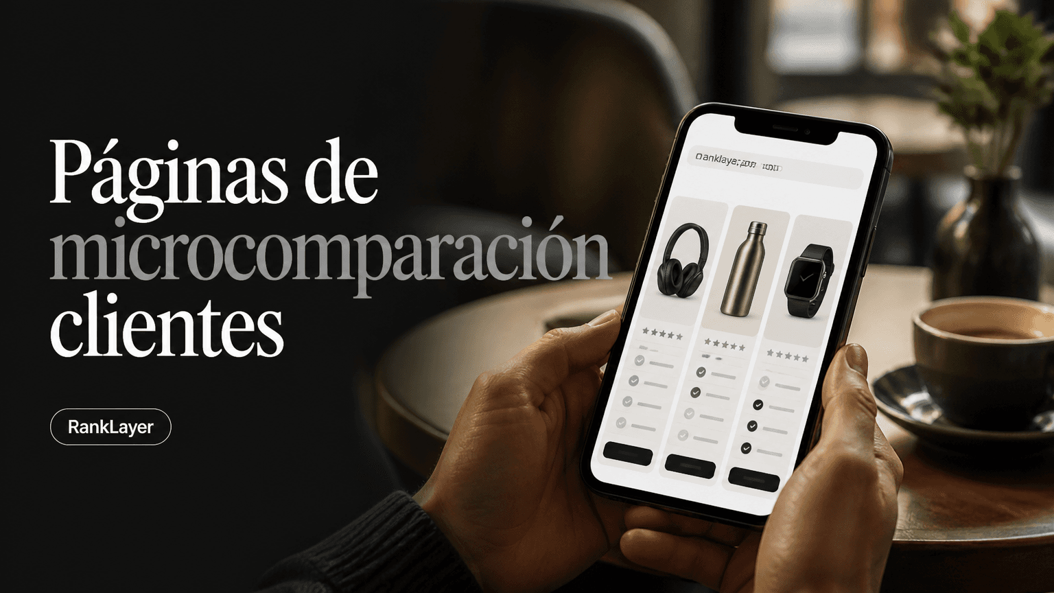 Cómo las páginas de microcomparación capturan clientes de último minuto sin sitio web