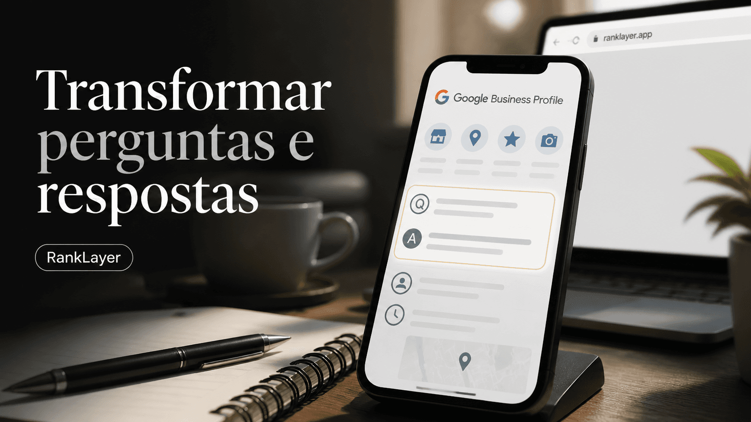 Como transformar o Q&A do Google Business Profile em posts diários citáveis por IA, sem tecnologia