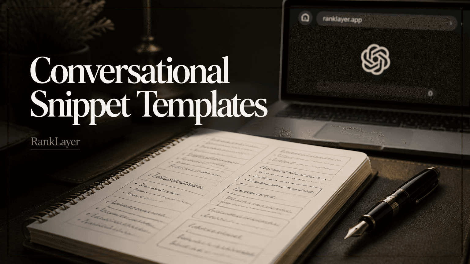 Conversational Snippet Templates: 8 Microanswer Formulas for AI Citations