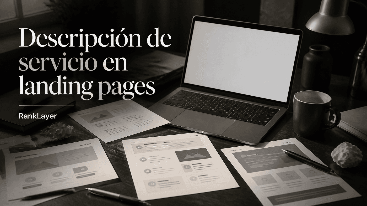 Cómo convertir una descripción de servicio en cinco landing pages citables por IA en 48 horas