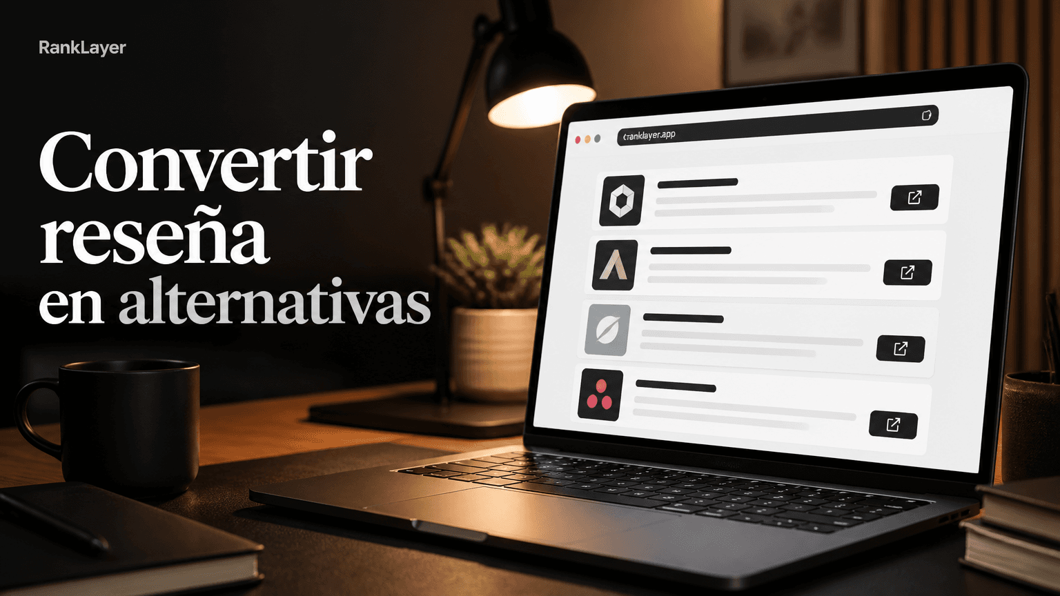Cómo convertir una reseña en una página de alternativas citable por IA en 30 minutos