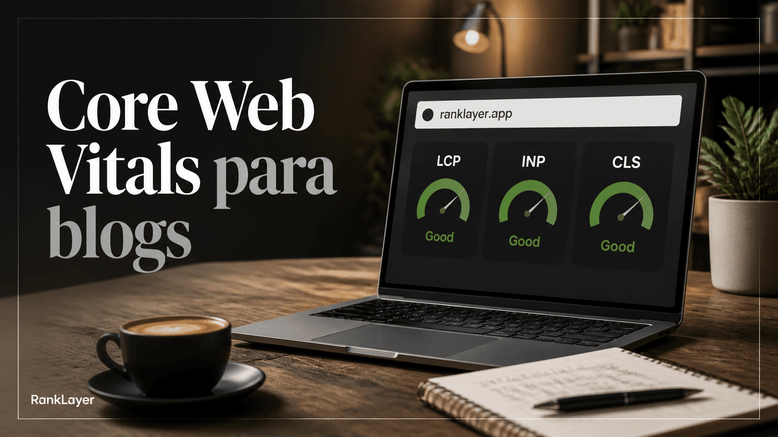Core Web Vitals para blogs automáticos con IA: guía no técnica