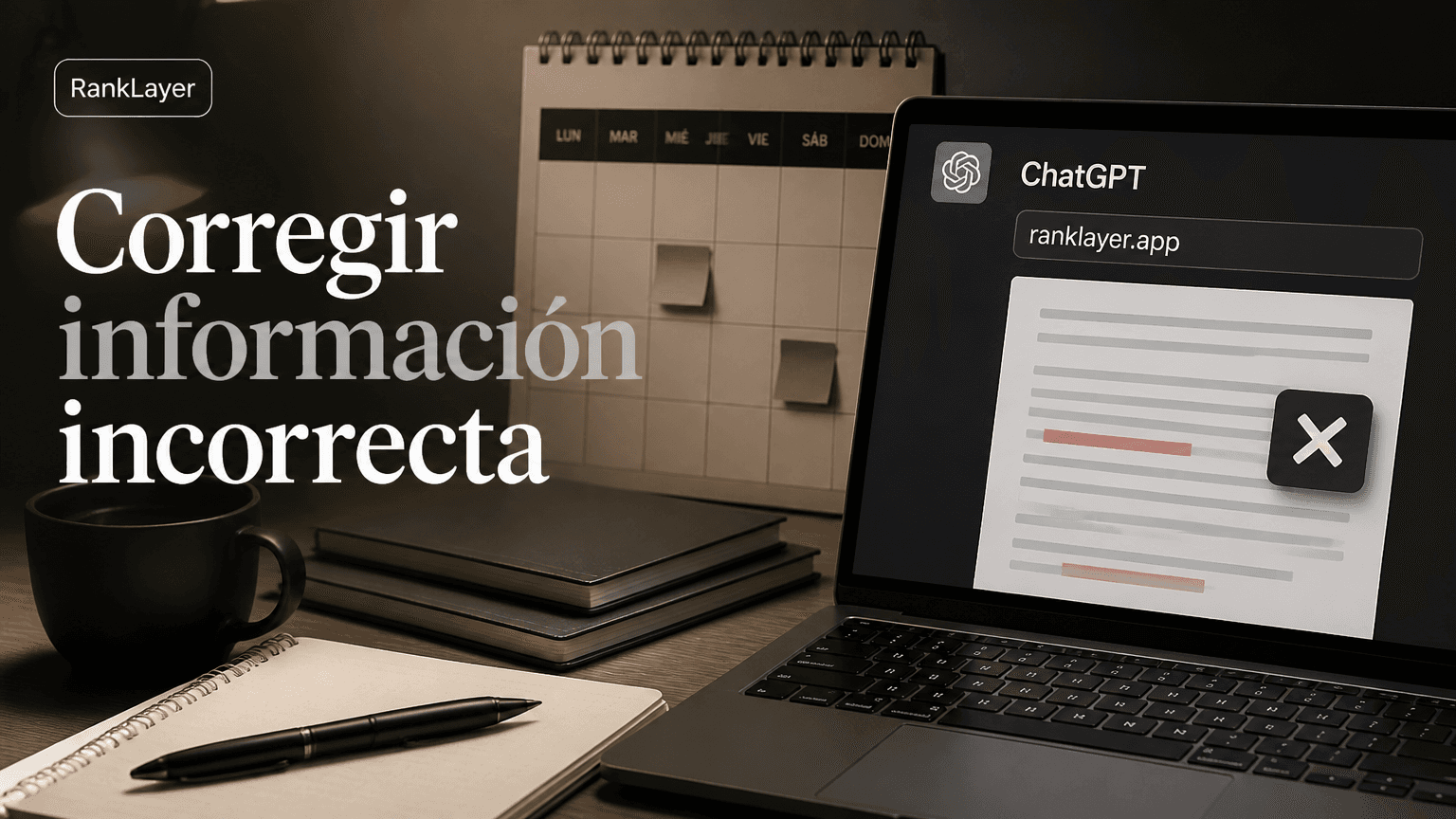 Qué hacer cuando ChatGPT o Gemini citan información incorrecta sobre tu negocio