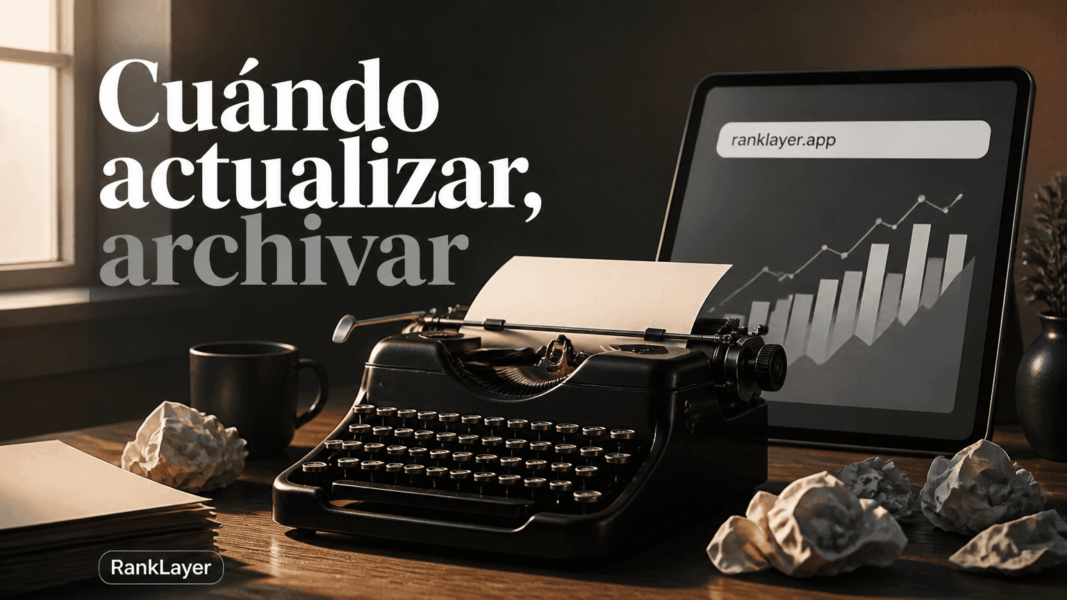 Cuándo actualizar, archivar o eliminar páginas de blog con IA