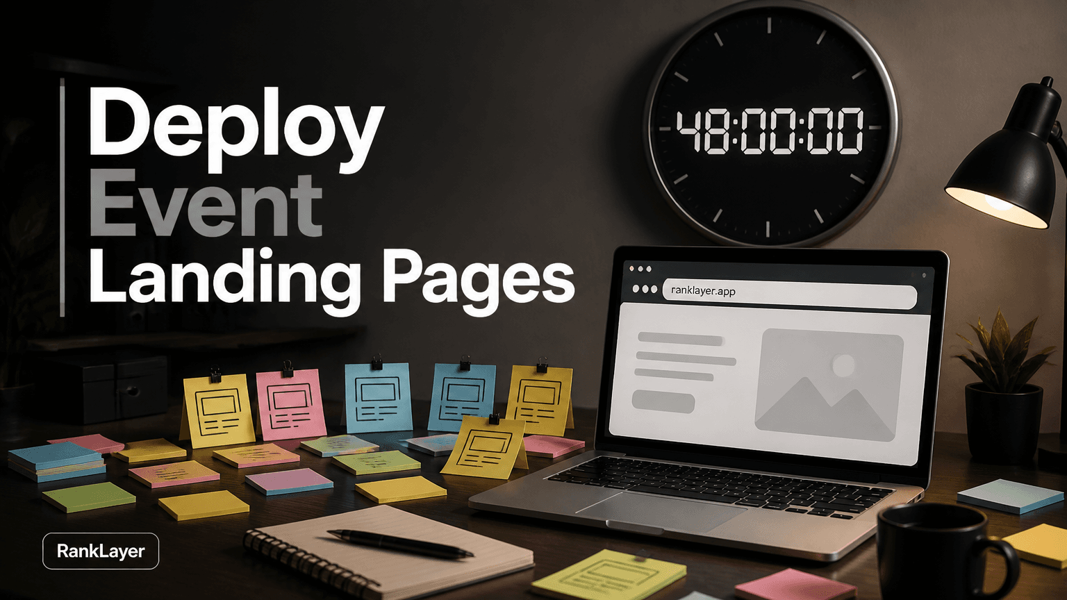 How to Deploy 10 Event Landing Pages in 48 Hours, No Website Required