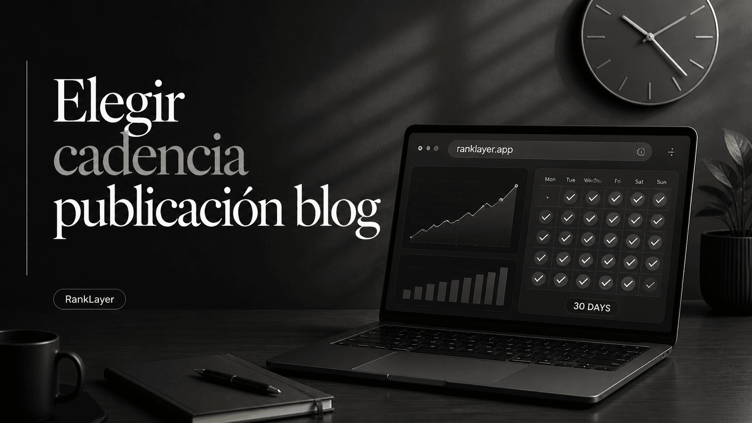 Cómo elegir la cadencia correcta para un blog automático con IA en 30 días