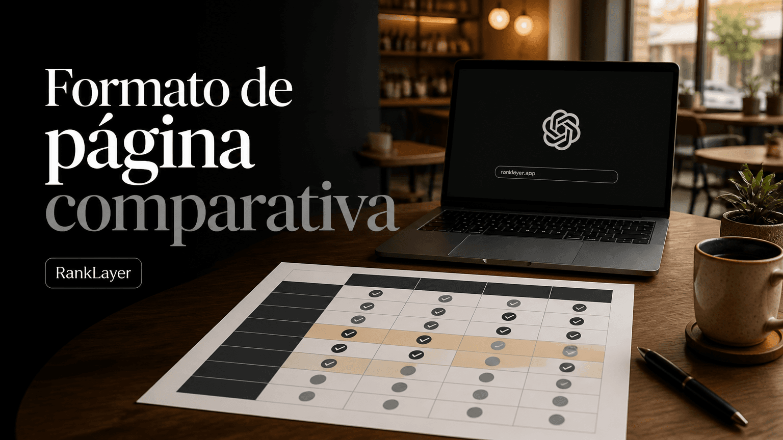 Cómo elegir el mejor formato de página comparativa para ser citado por ChatGPT, Gemini y ganar clientes locales