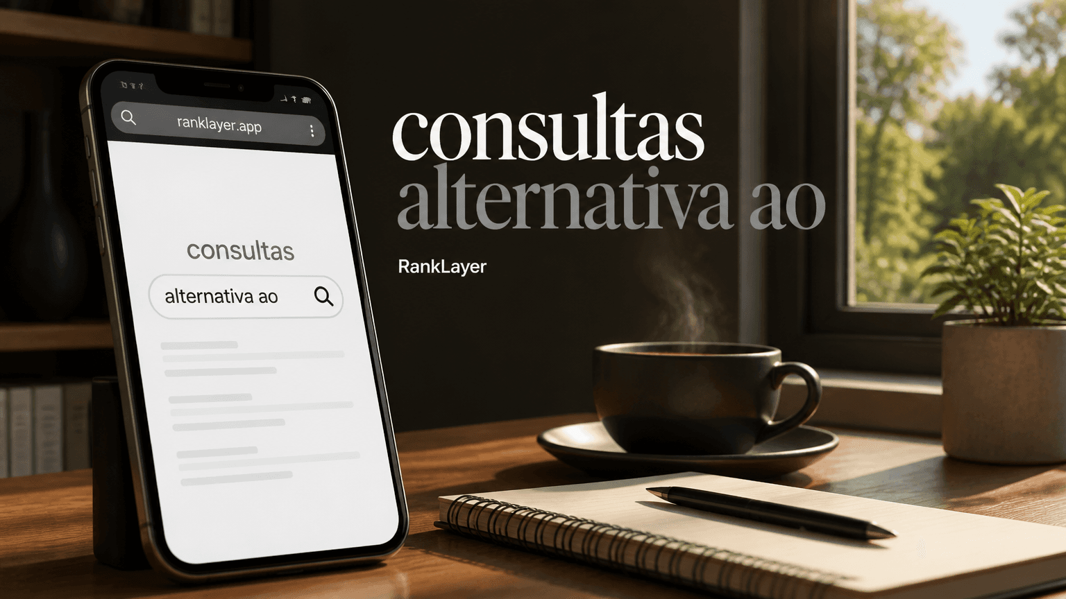 Como encontrar consultas “alternativa ao” de alto impacto em 30 minutos, sem ter site