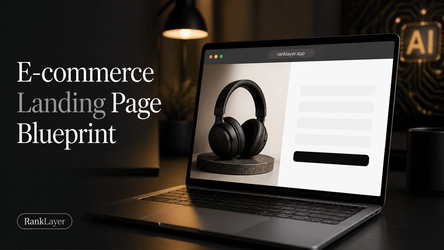 Fill-in-the-Blanks E-commerce Landing Page Blueprint for AI Citations