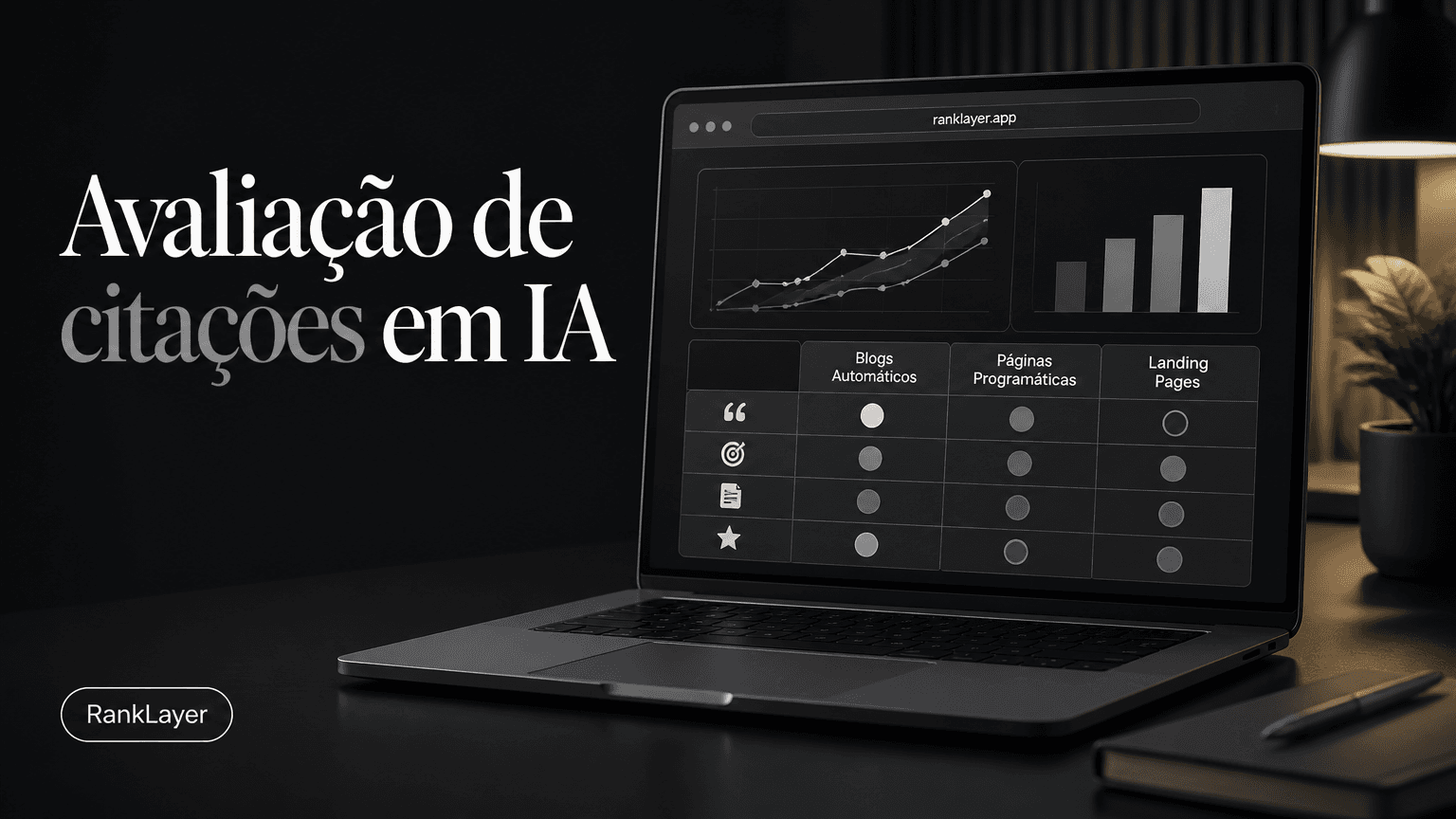 Framework de avaliação de citações em IA: como escolher o tipo certo de página