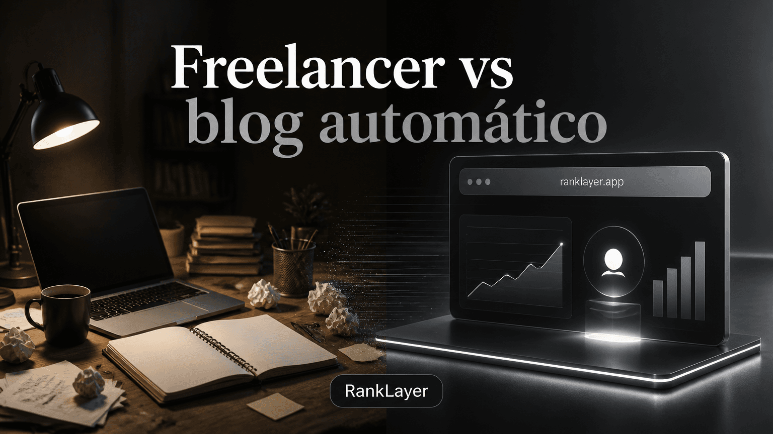 Freelancer vs blog automático con IA: cómo elegir la forma más rápida y económica de reducir tu CAC