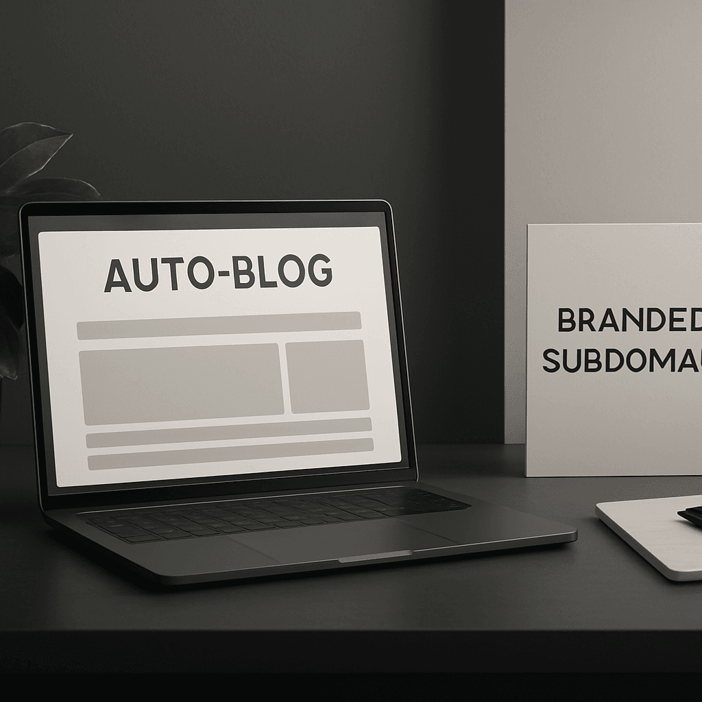 How to Choose Between a Hosted Auto-Blog and a Branded Subdomain