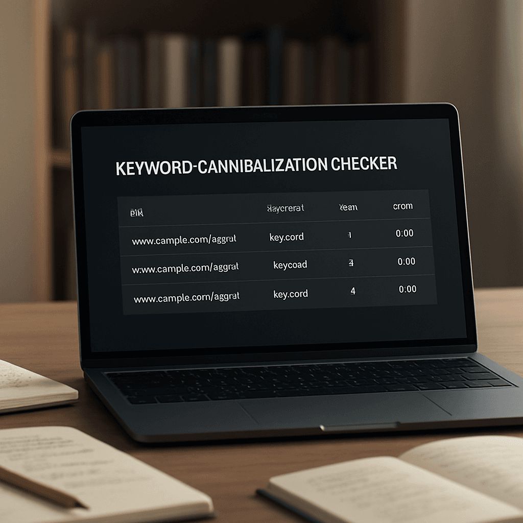 How to Use a Keyword Cannibalization Checker Effectively