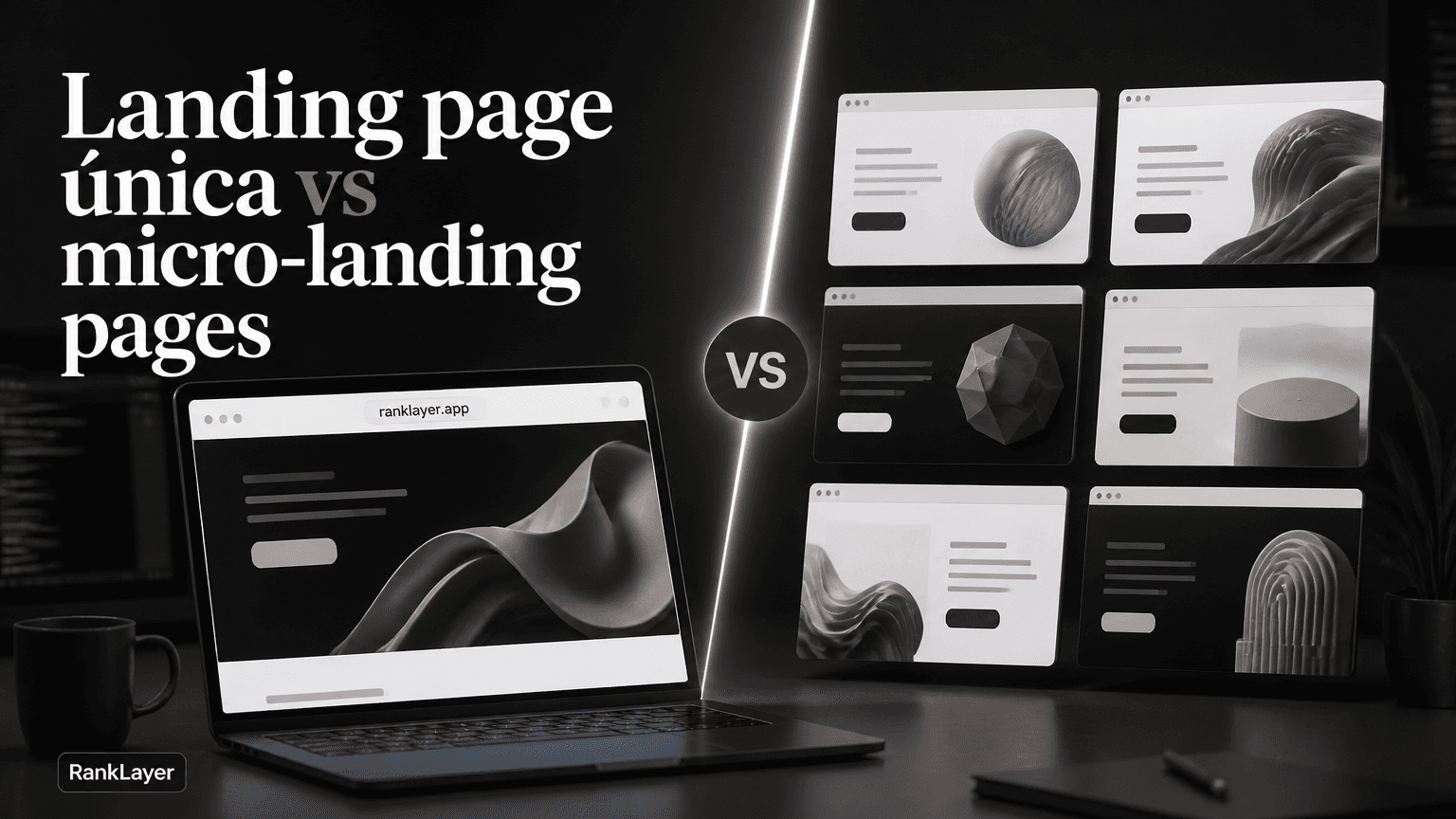 Landing page única vs micro-landing pages citables por IA: cómo elegir para conseguir más leads sin desarrollador