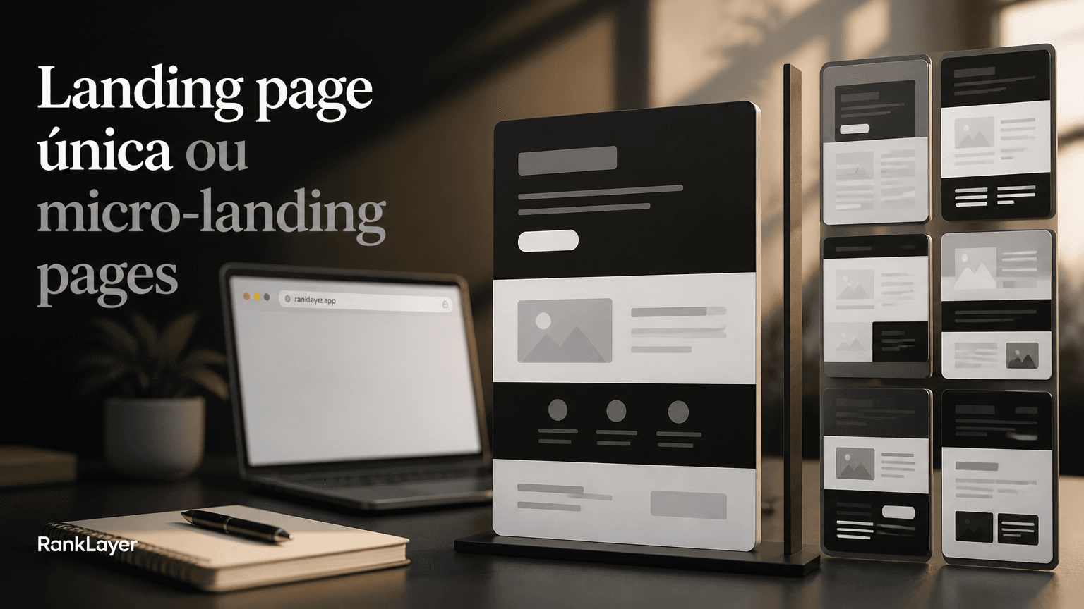 Landing page única vs micro-landing pages citáveis por IA: como escolher para gerar mais leads sem desenvolvedor