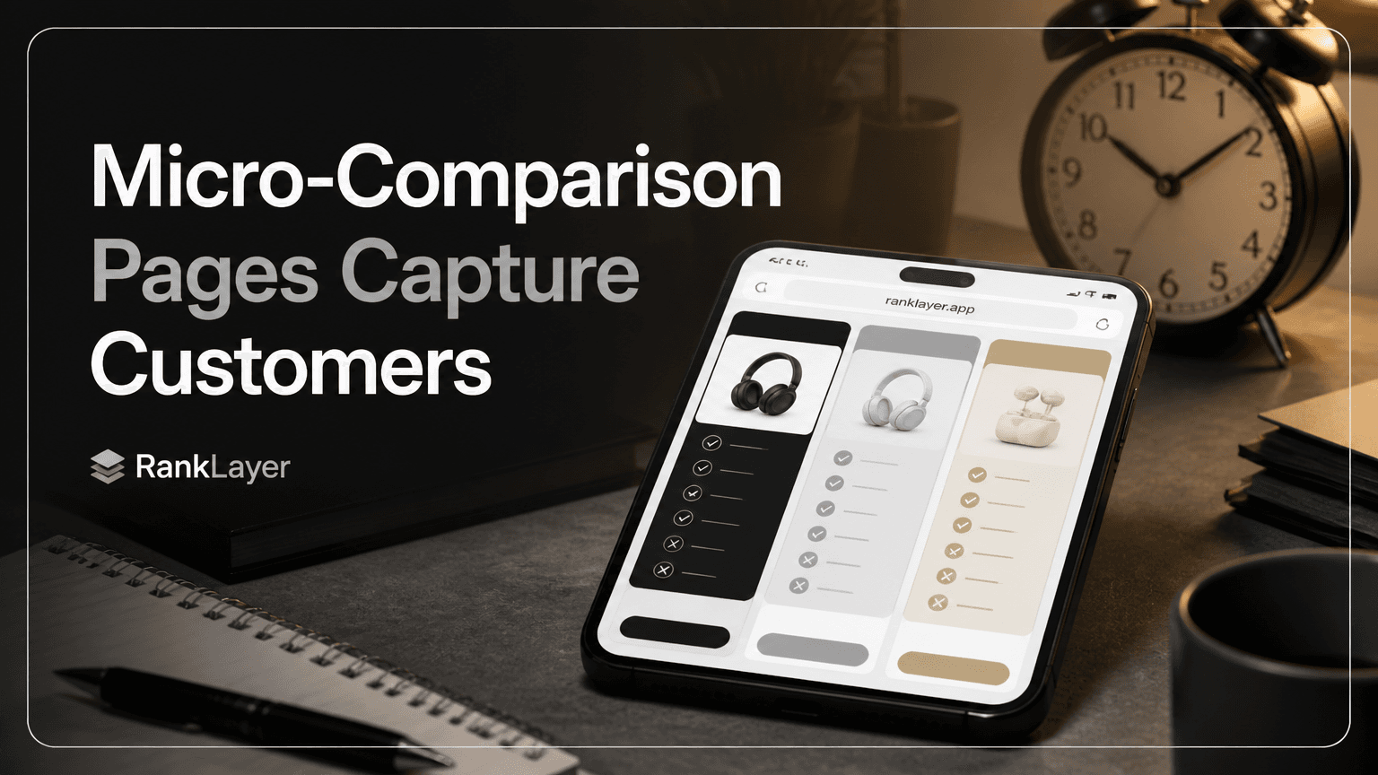 How Micro-Comparison Pages Capture Last-Minute Customers Without a Website