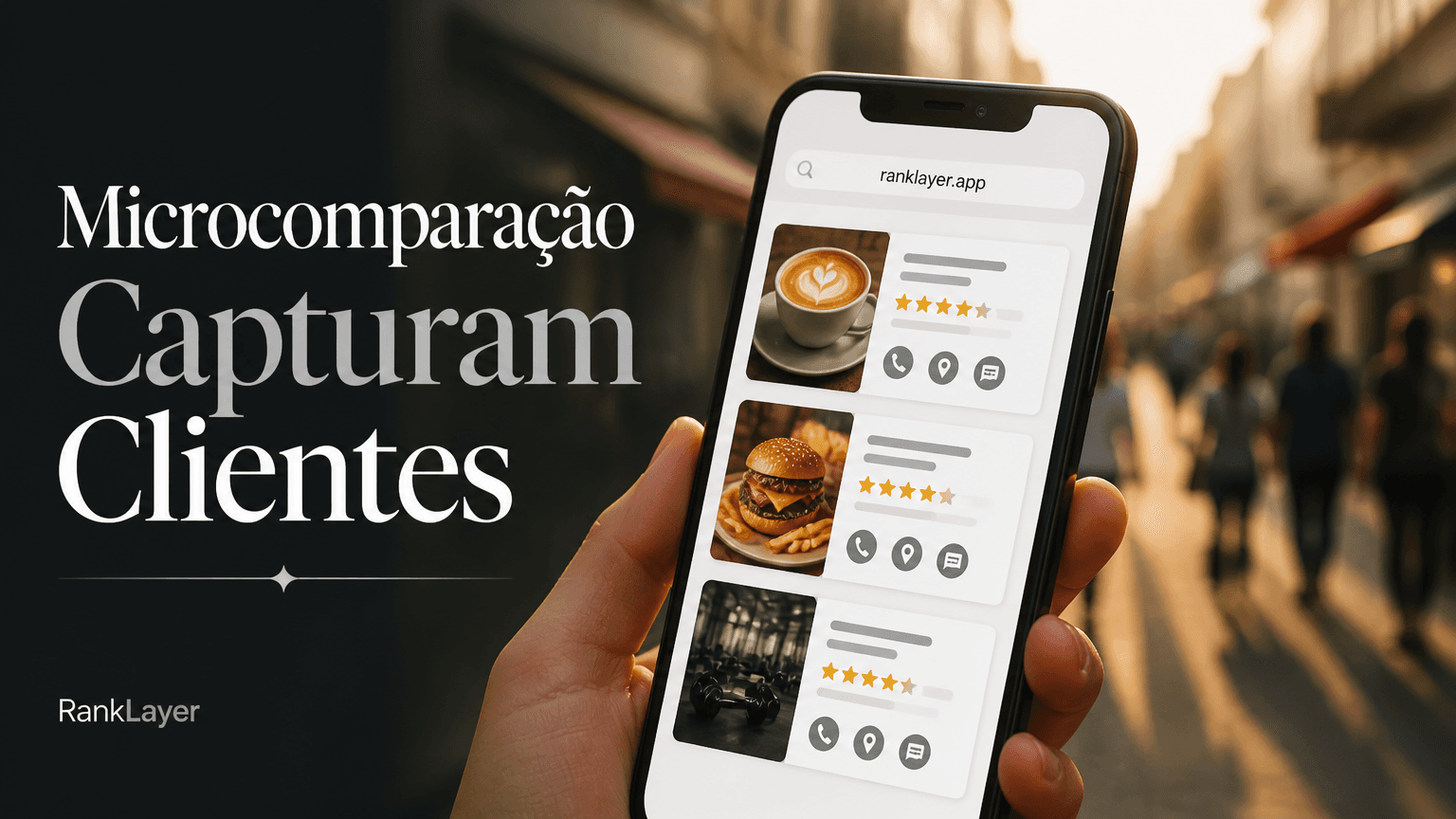 Como páginas de microcomparação capturam clientes de última hora sem site