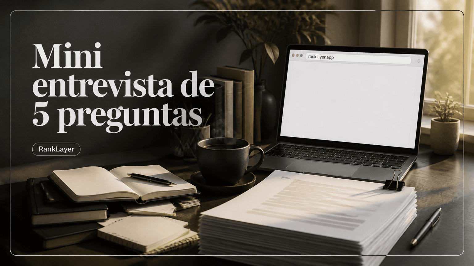 El marco de mini entrevista de 5 preguntas para crear 30 artículos citables por IA en una semana