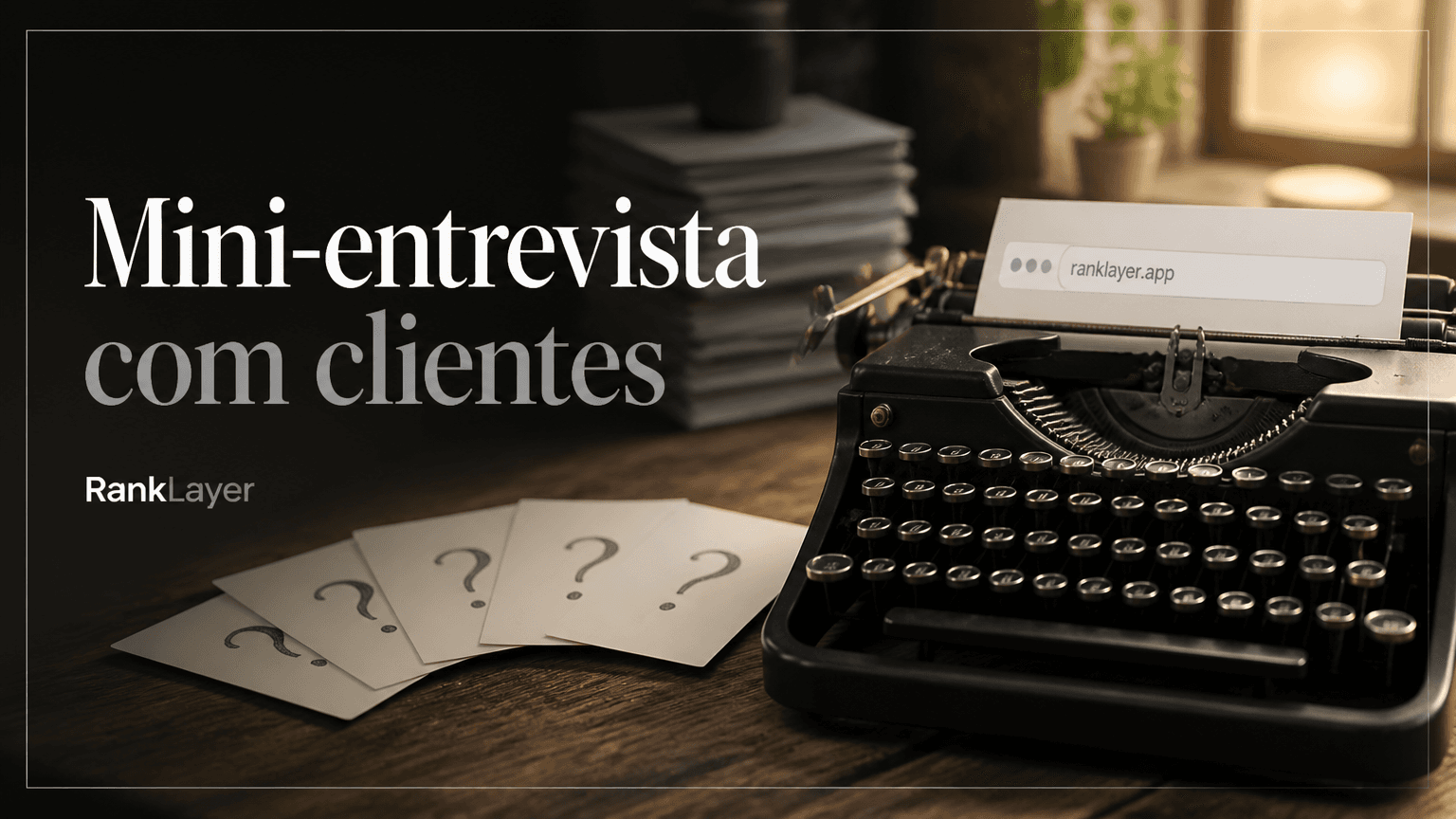 Framework de mini-entrevista: transforme clientes em 30 artigos citáveis por IA em uma semana